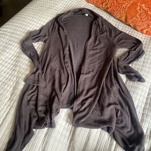 Brown cardigan